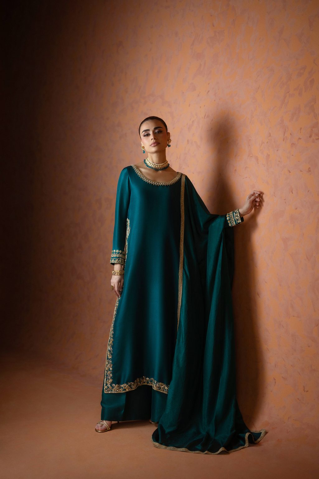 Emerald Green Long Luxe