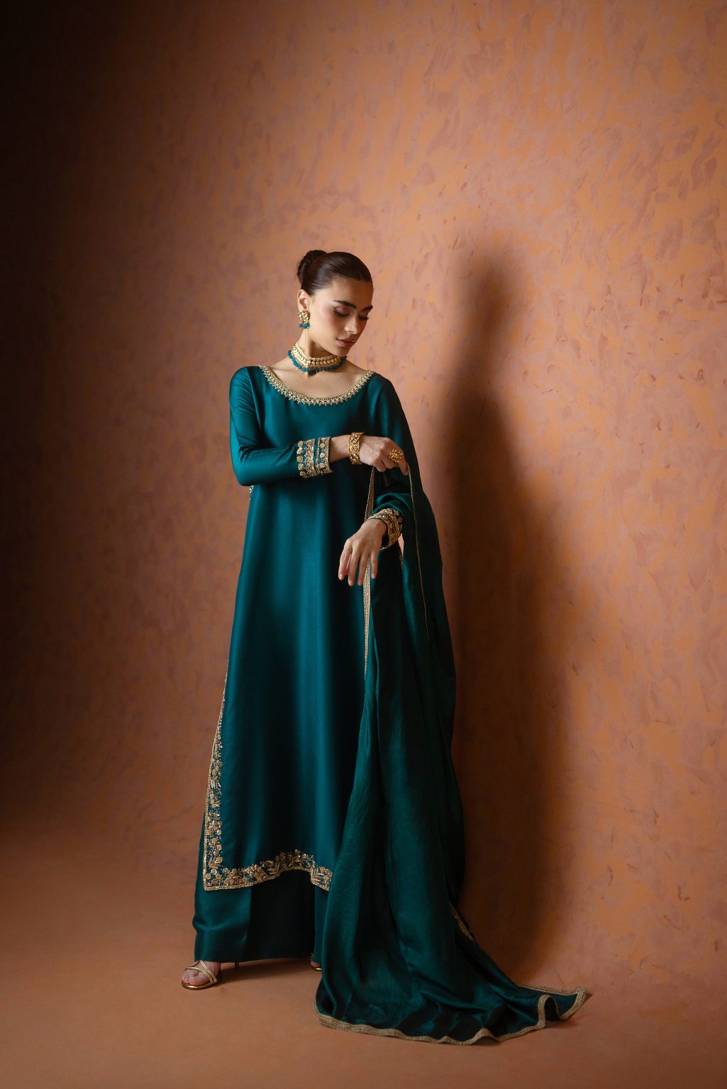 Emerald Green Long Luxe