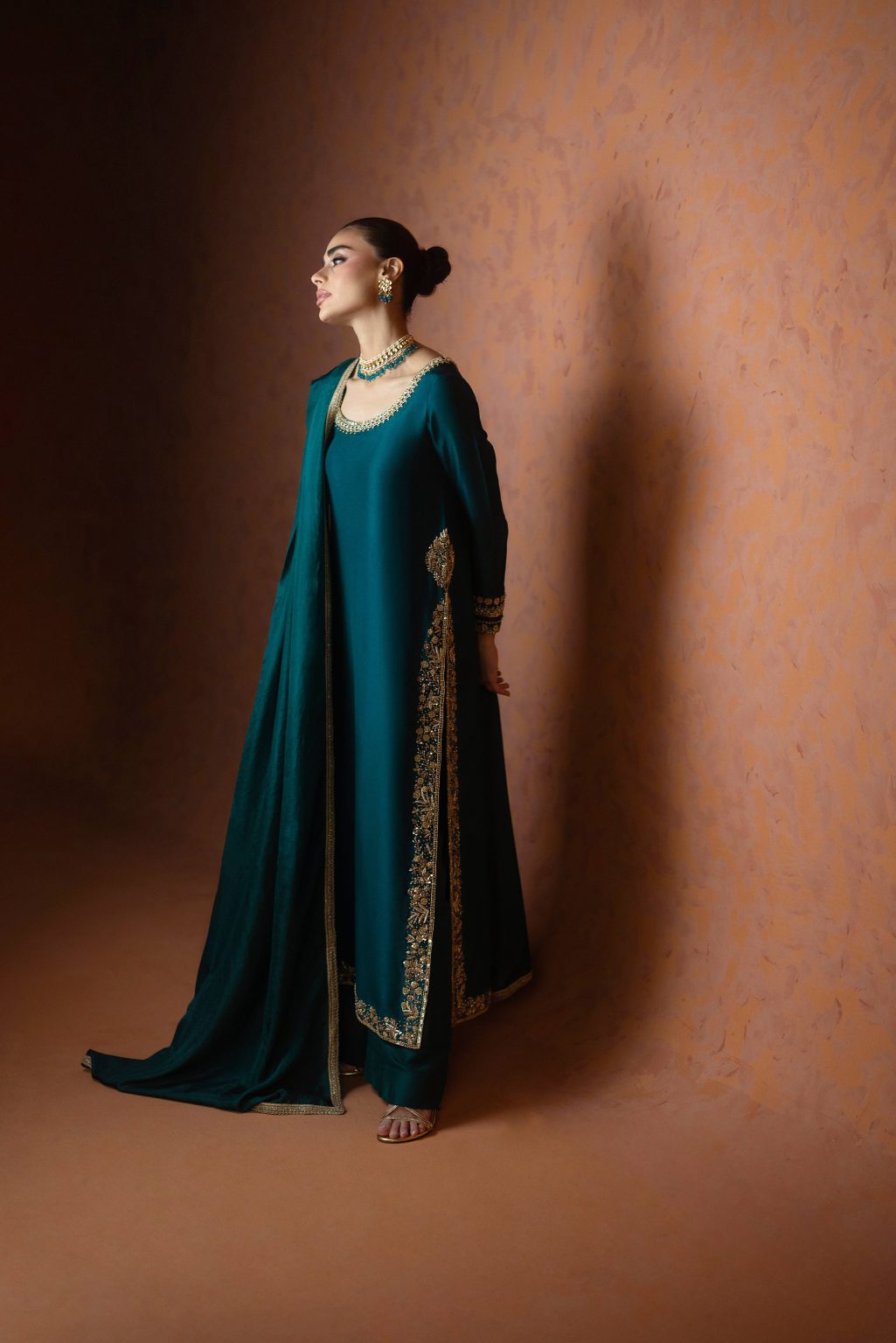 Emerald Green Long Luxe